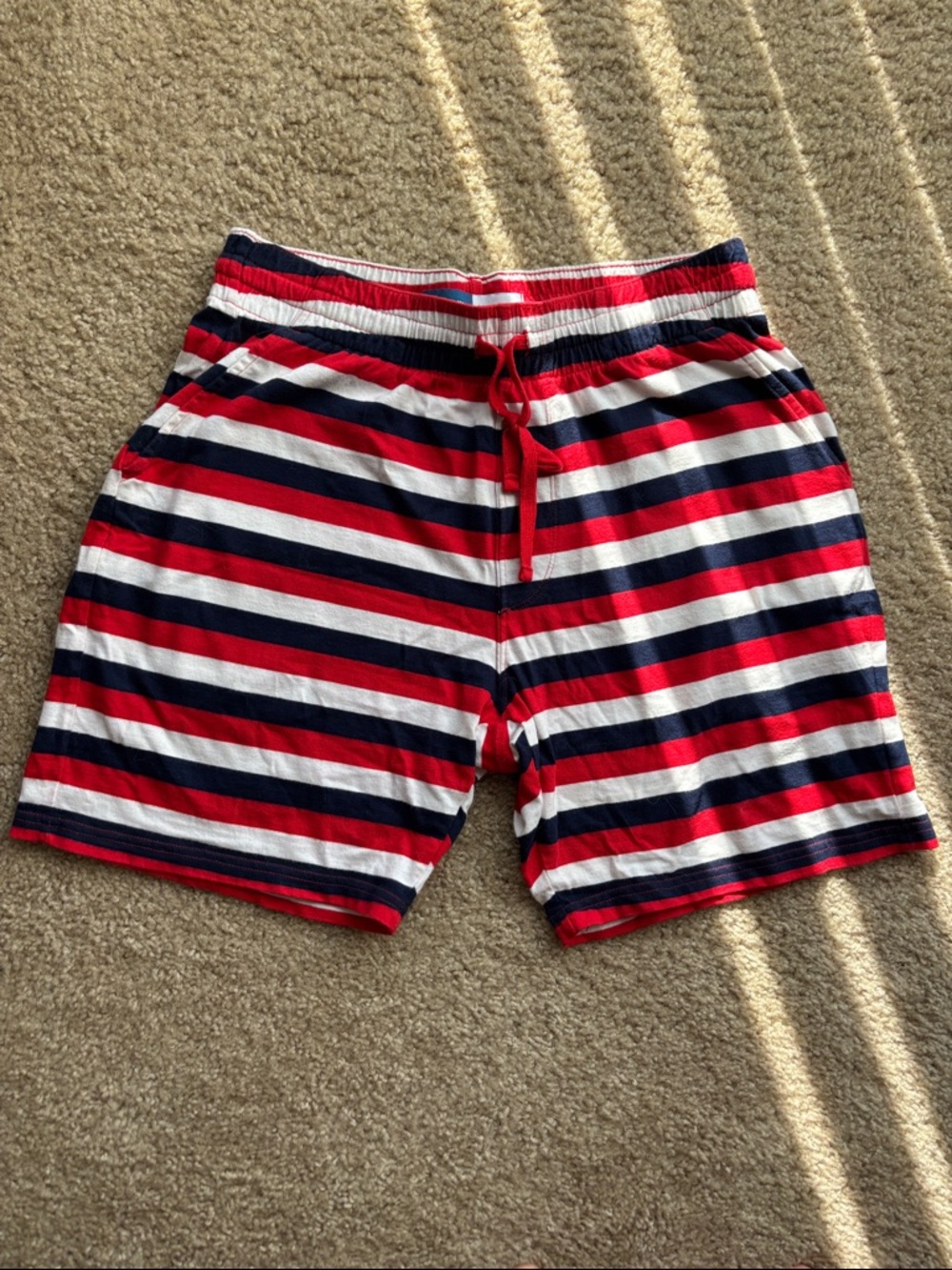 Old Navy Red, White, & Blue shorts for bed or lounging